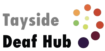 Tayside Deaf Hub logo